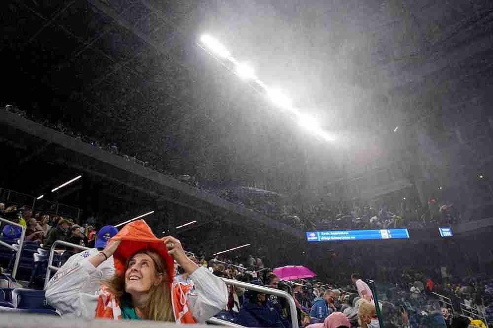 US Open 2021: Remnants Of Hurricane Ida Hit Flushing Meadows, Create Some Chaos