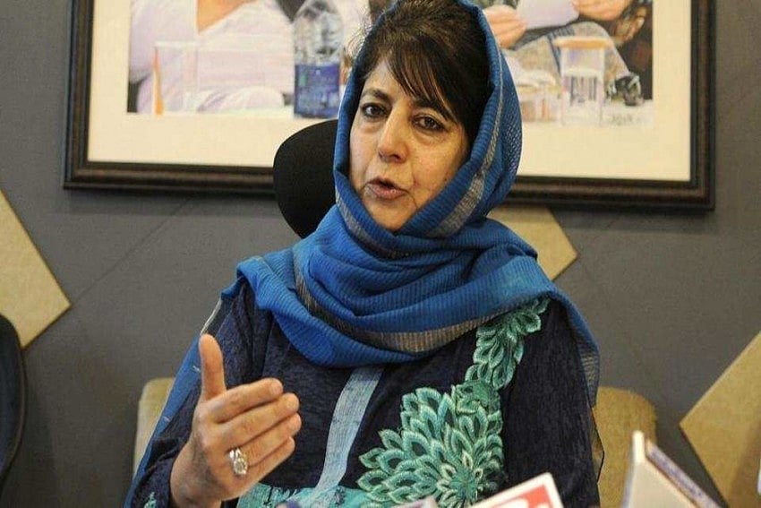 Send Fact-Finding Team To Kashmir To See What Journalists Going Through: Mehbooba Mufti To PCI