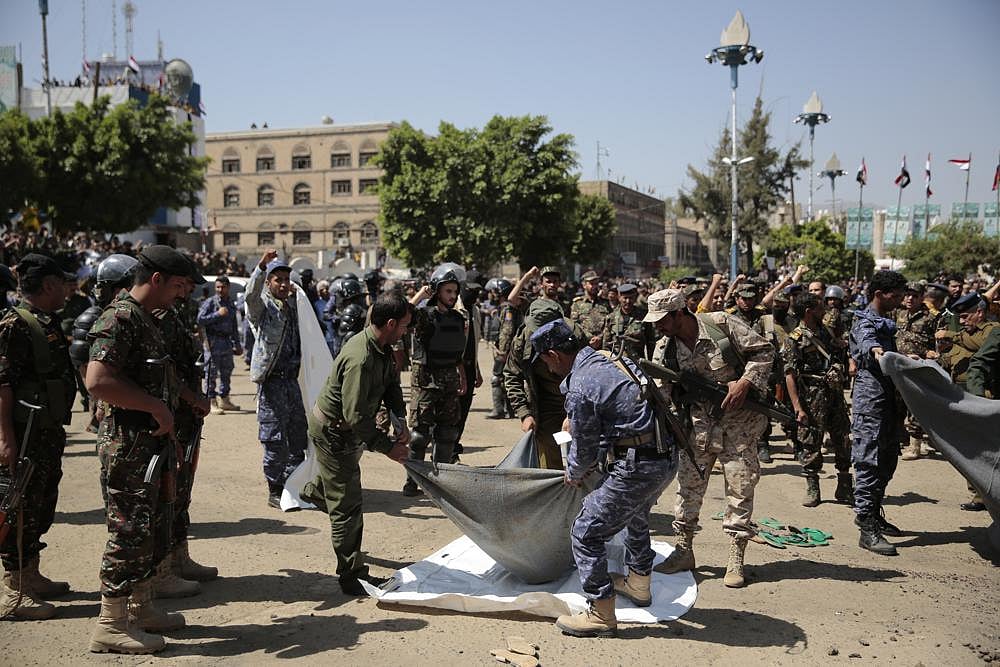 Yemen's Houthi rebels on Friday claimed to have shot down an American drone
