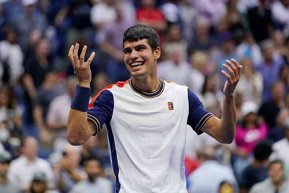 Carlos Alcaraz Upends No 3 Stefanos Tsitsipas At US Open 2021