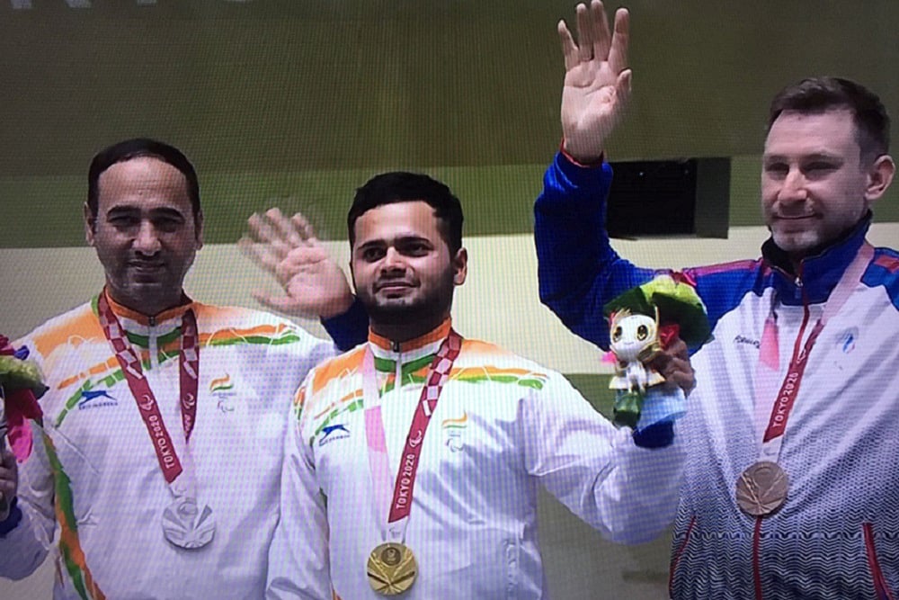 Manish Narwal Clinches Gold, Singhraj Adhana Bags Silver In 50m Pistol At Tokyo 2020 Paralympics