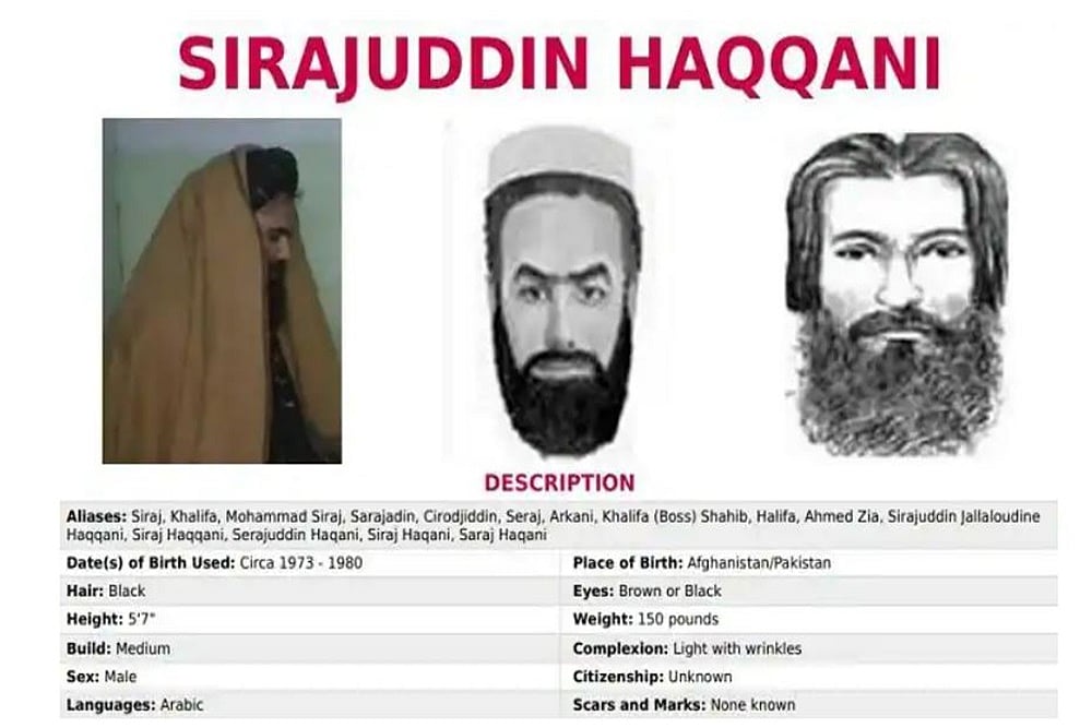 Who Is Siraj Haqqani, New Afghan Interior Minister With $5 Million Bounty On His Head?