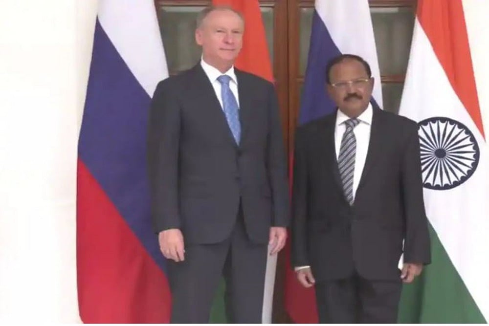NSA Ajit Doval Meets Russian Counterpart Nikolai Patrushev Amid Afghanistan Crisis