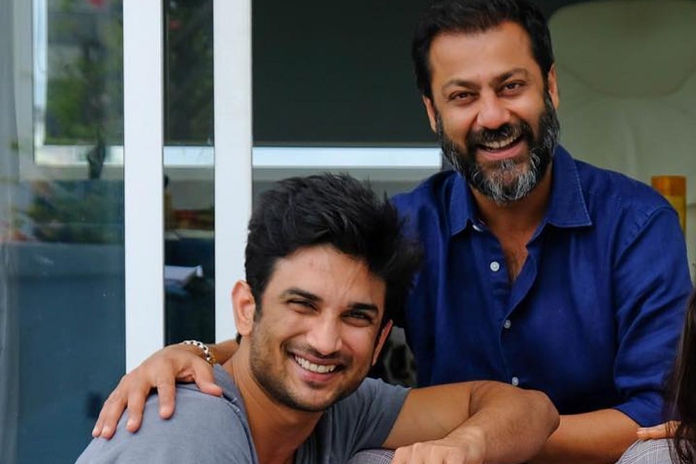 Sushant Singh Rajput with Abhishek Kapoor.