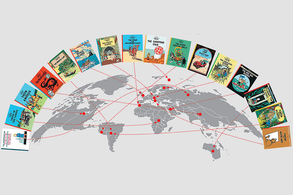 Geopolitics In Tintin Comics: Around The World In 24 Albums