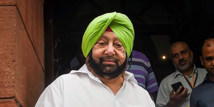 Former Punjab Chief Minister Captain Amarinder Singh - null