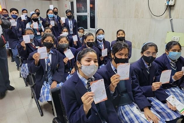 Over 40 Lakh Children Between 15-18 Years Get Jabs On First Day Of Vaccination