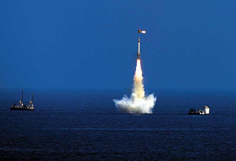 ‘A White Rocket Rose From the Water’