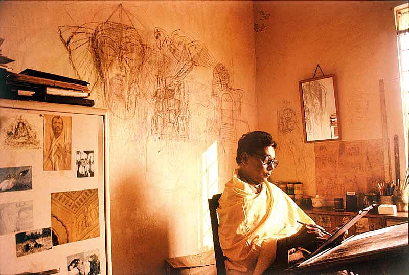 Easel By The Window