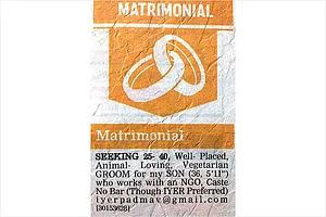 The Boy’s Caste: An Arranged Gay Marriage