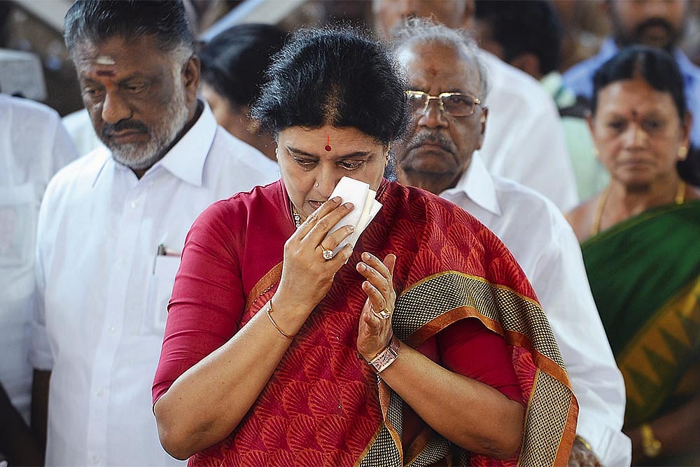 While Amma’s Throne Awaits
