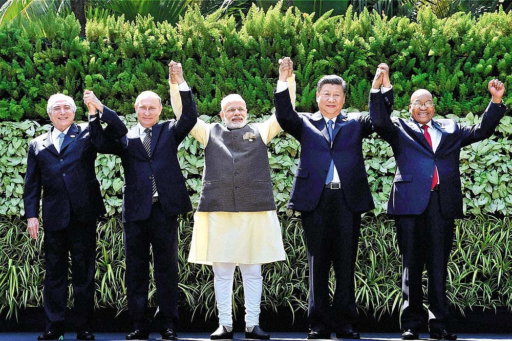 Laying BRICS On China Road