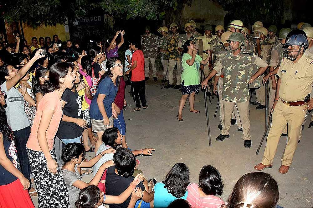 ‘Police Chased Us Even Into Our Hostel Rooms. We Want An Apology From The V-C’