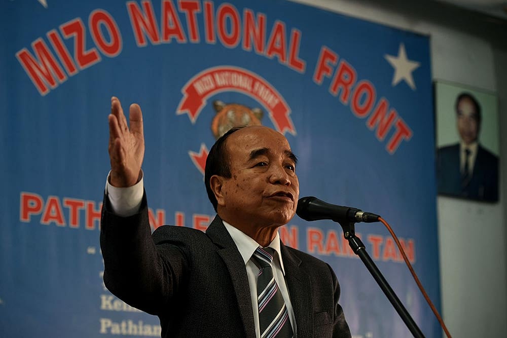 Congress Is Crumbling, MNF Will Form Government: Zoramthanga