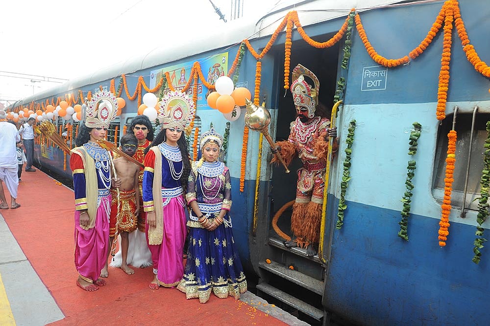 Welcome Aboard The Shri Ramayana Express