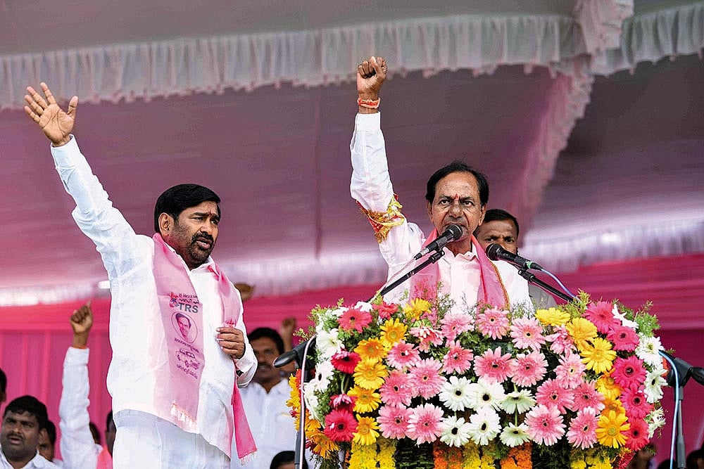 In Telangana, Congress-led Praja Kutami Offers A Stiff Challenge To TRS