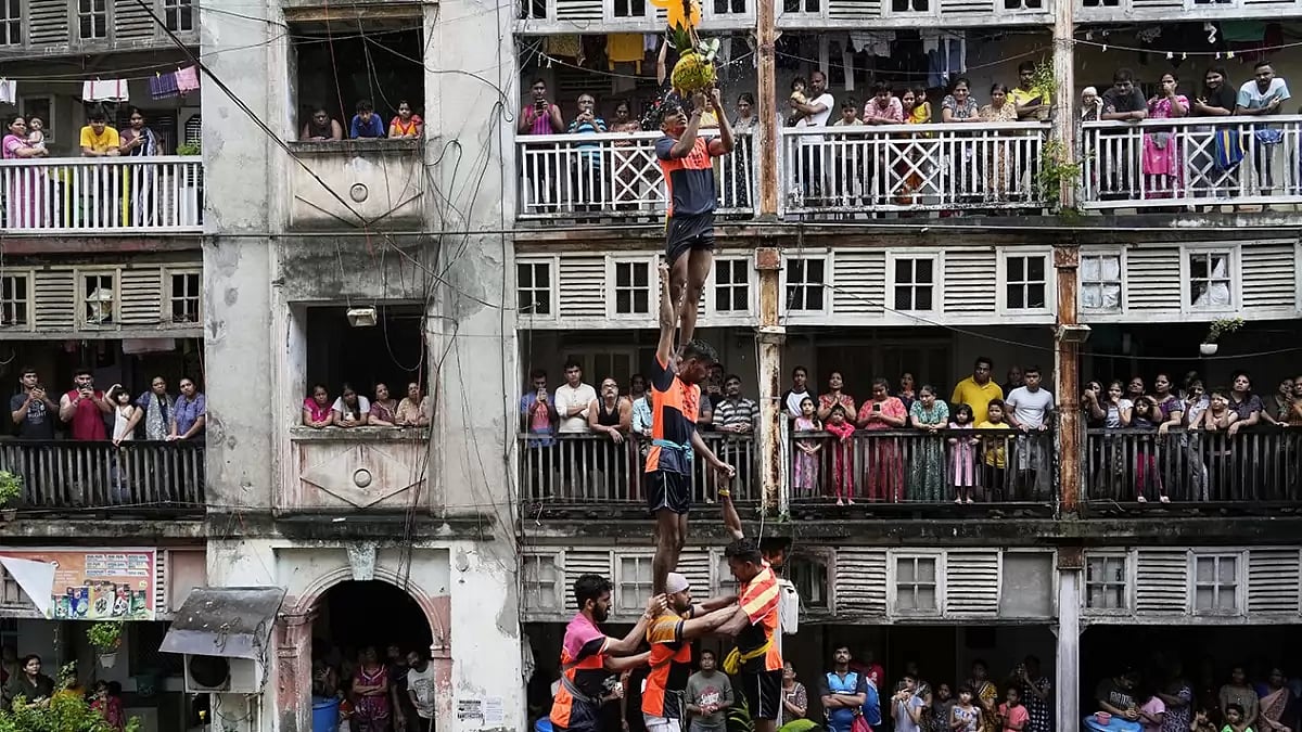 Dahi Handi celebrations
