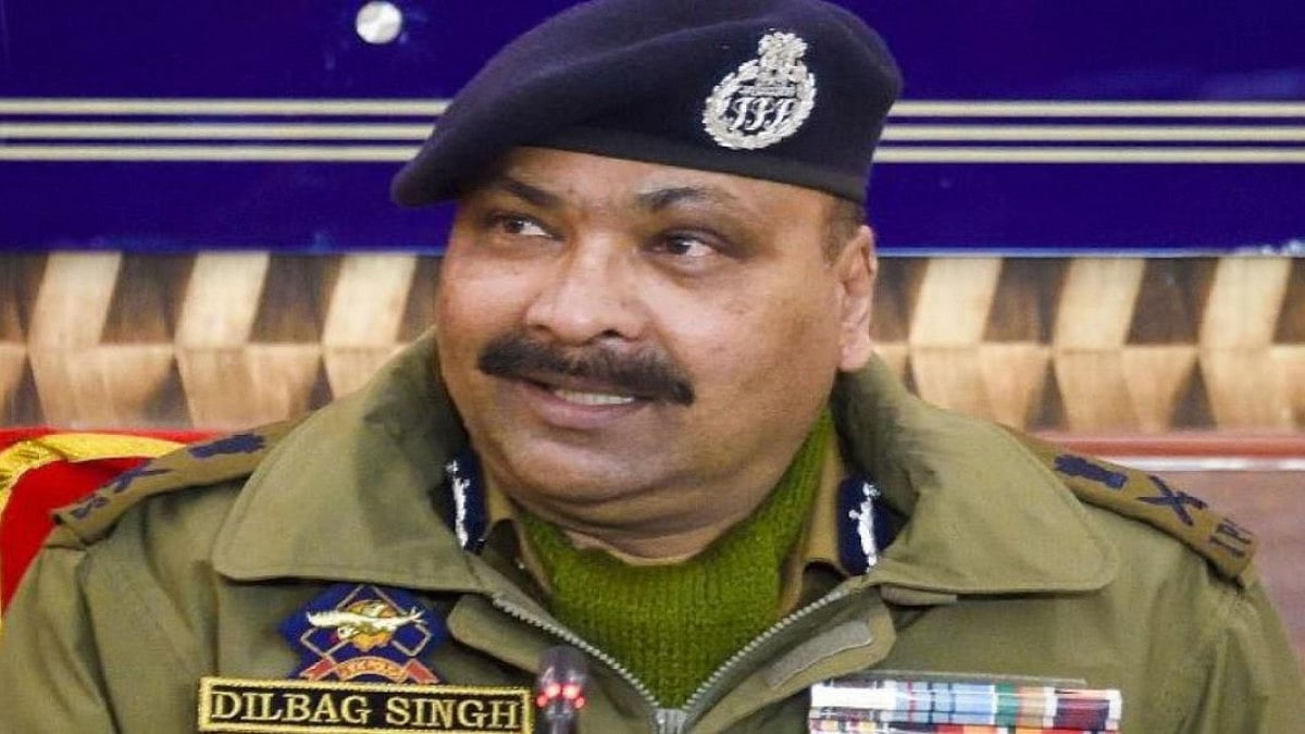 DGP Dilbag Singh of Jammu and Kashmir Police 