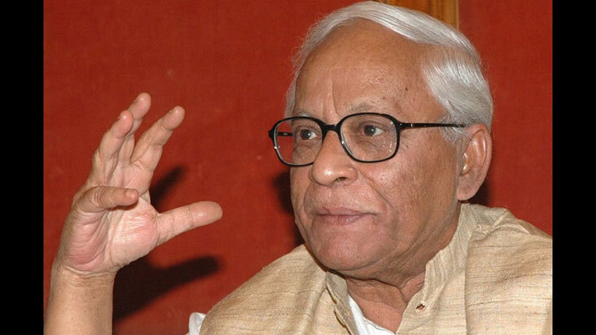 Former West Bengal CM Buddhadeb Bhattacharjee