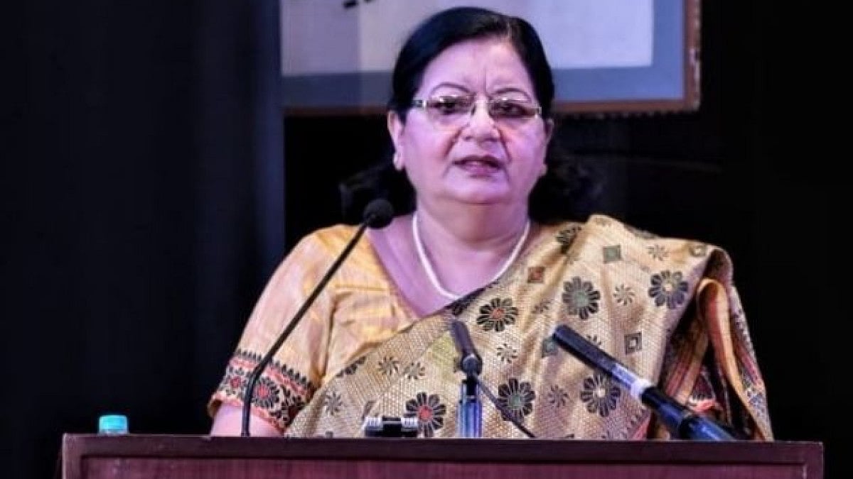 Najma Akhtar, first V-C of Jamia Millia.