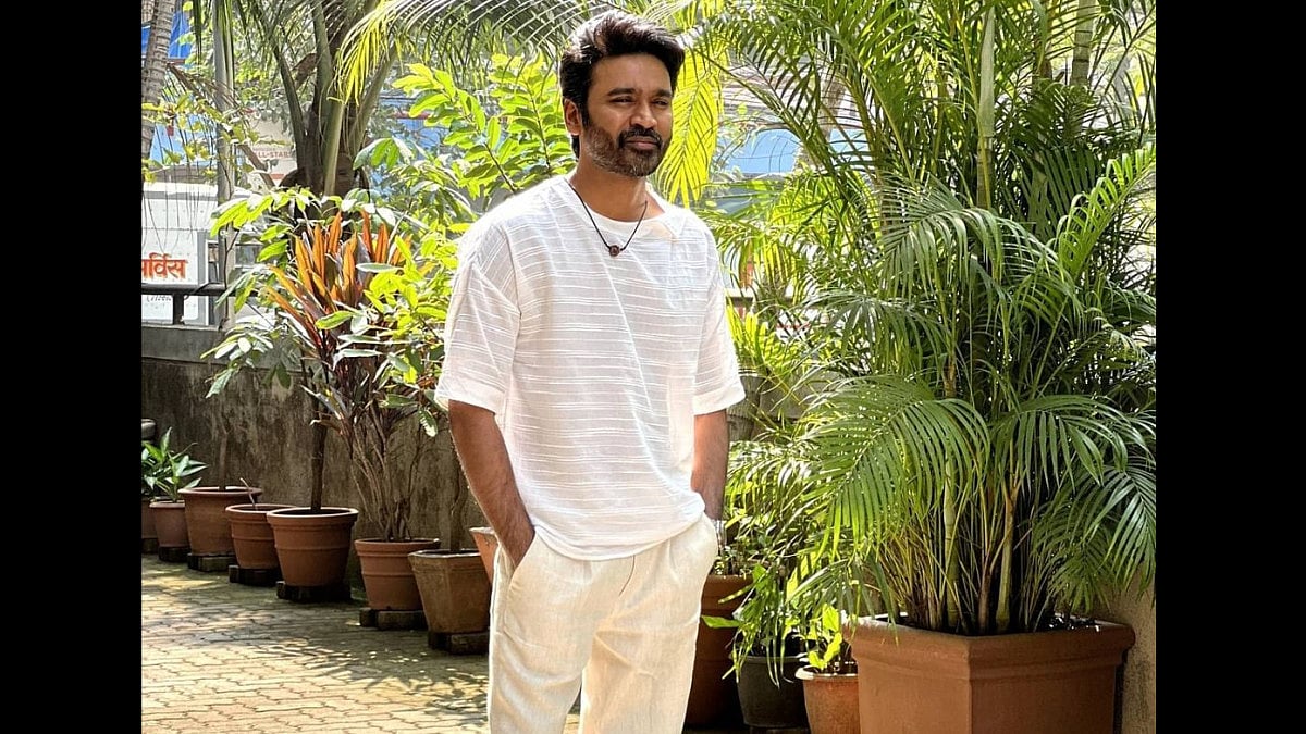 Dhanush Makes First Public Appearance Since Divorce Announcement; Poses With Son Yathra