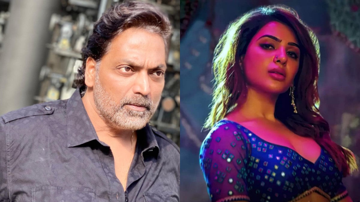 Ganesh Acharya and Samantha Ruth Prabhu