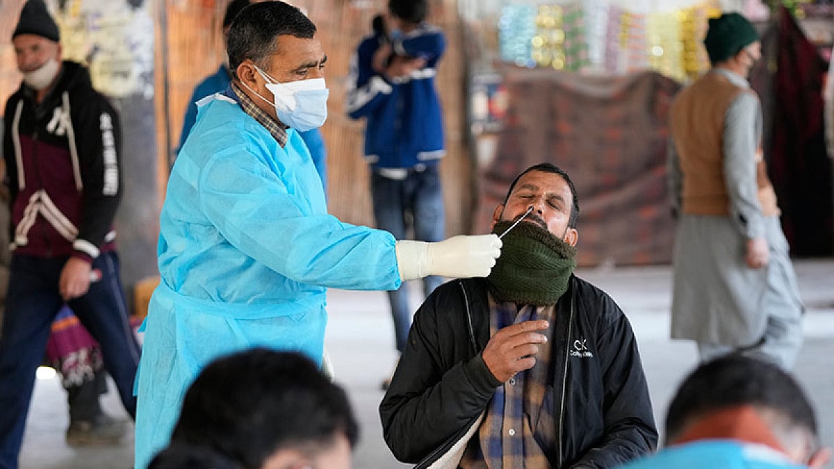 Covid-19 cases in India. - | file pic |