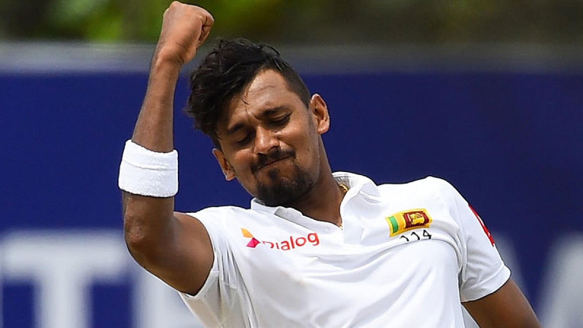 Suranga Lakmal led Sri Lanka in five Test matches.