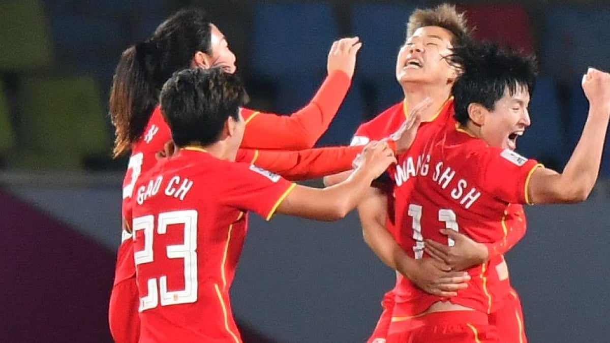 China won the game 4-3 against Japan on penalty shoot-out.