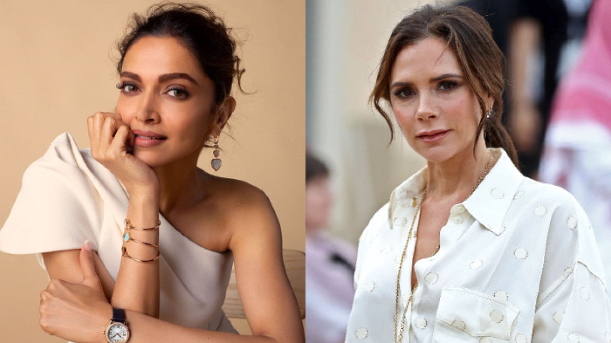 Deepika Padukone and Victoria Beckham 