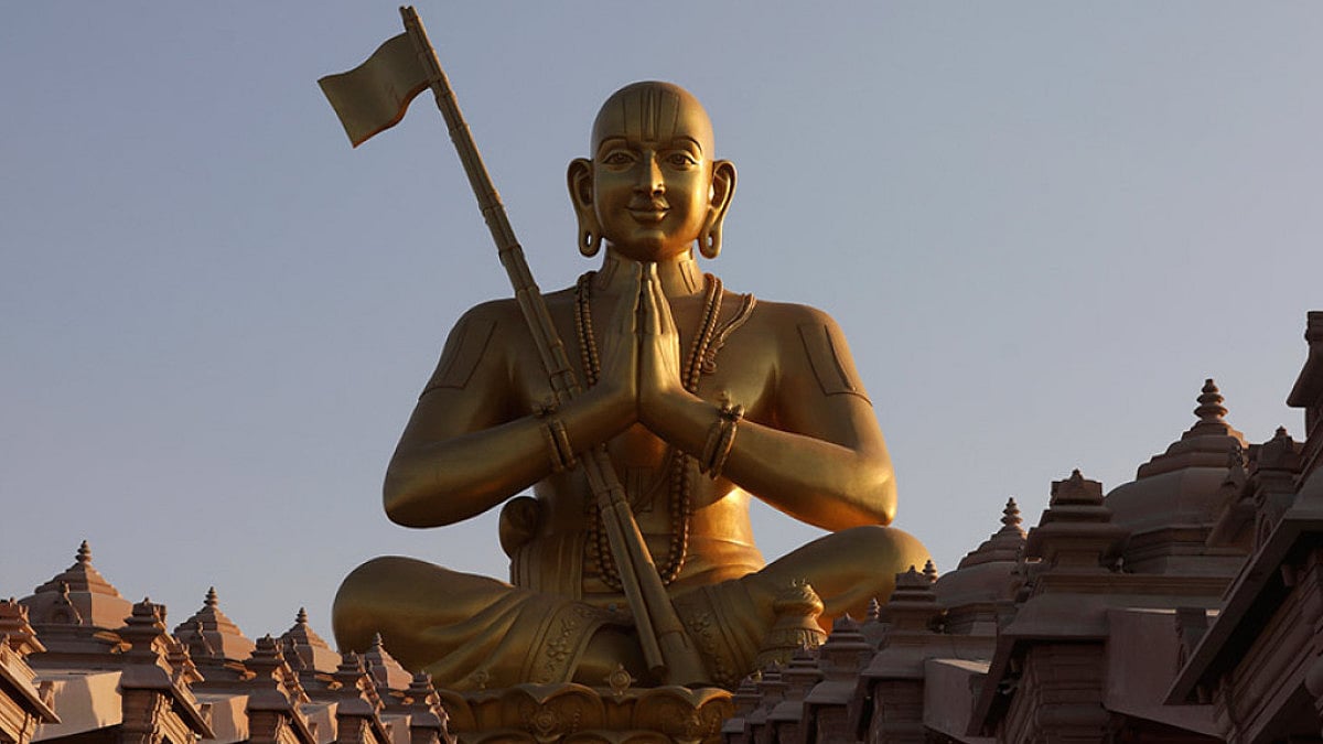 Statue of Equality in Hyderabad, Telangana.