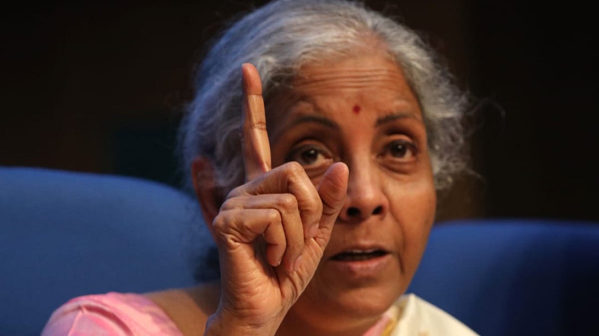 Finance Minister Nirmala Sitharaman