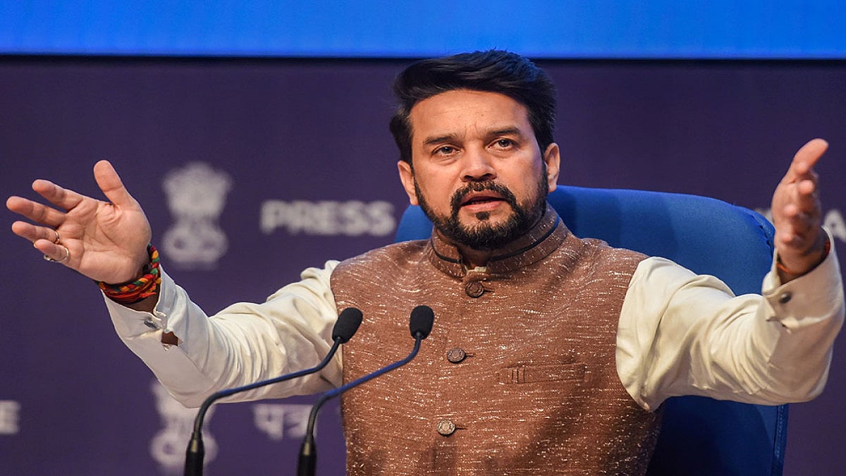 Sports Minister Anurag Thakur
