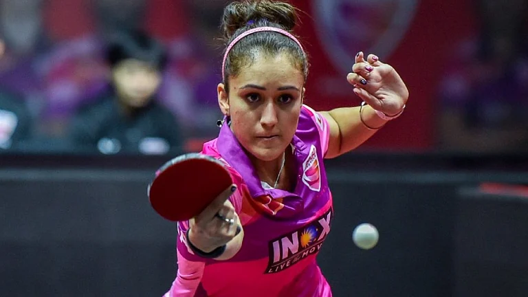 Star India table tennis player Manika Batra recently broke into the top-50 of world rankings. - (File Photo)