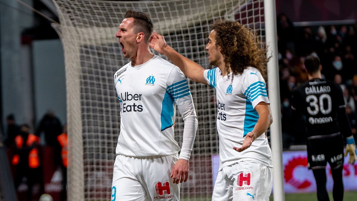 Arkadiusz Milik scored the winner for Marseille against Nice in the Ligue 1 game between the sides.