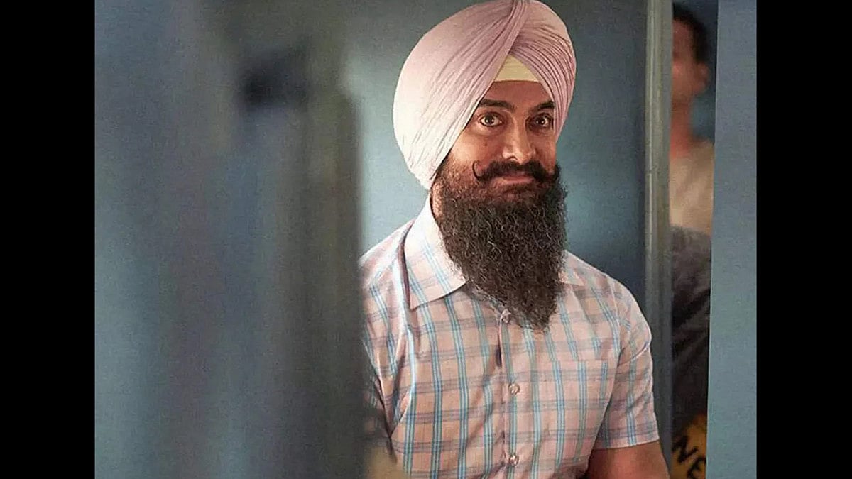 Aamir Khan In A Still From Laal Singh Chaddha