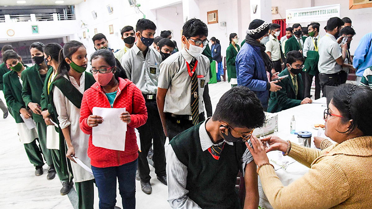 Over 180.95 crore Covid Vaccine Doses Administered In India: Govt