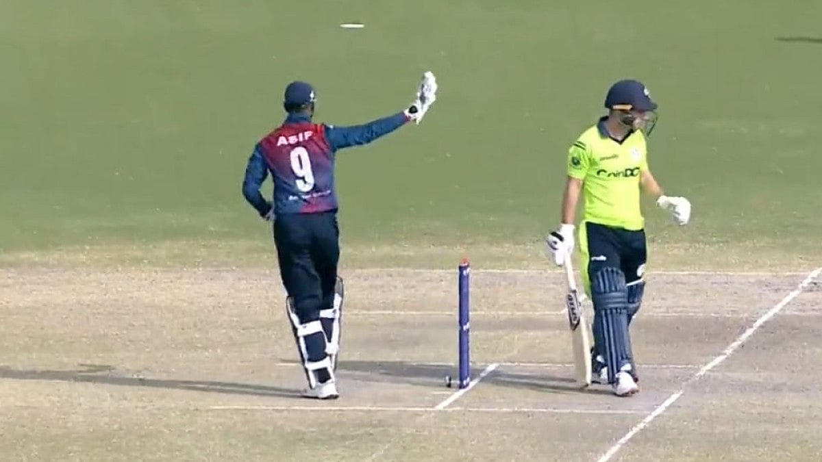 Ireland eventually won the T20I game against Nepal by 16 runs.