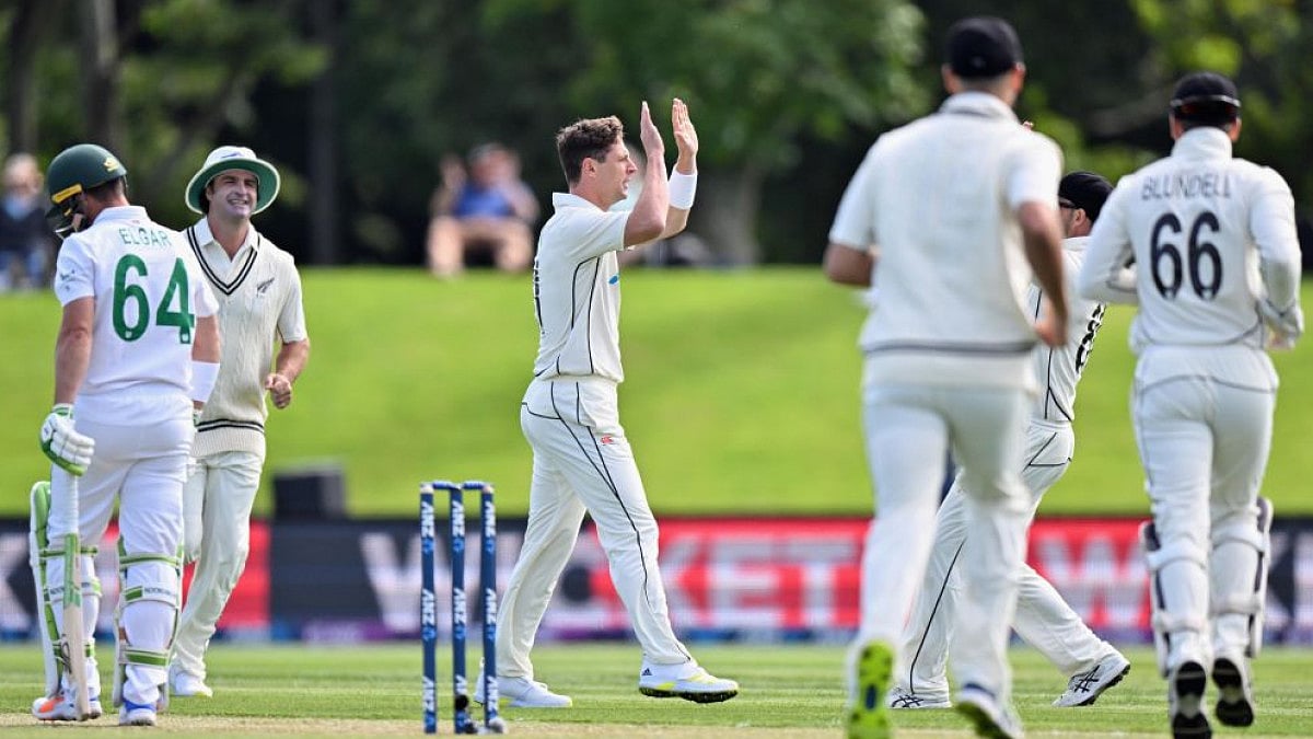 Matt Henry returned figures of 1/13 on Day 2 of first Test against South Africa.