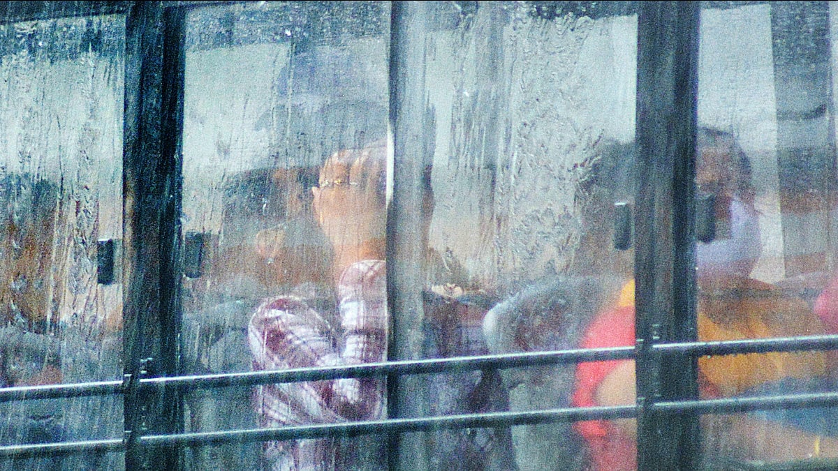 Rain in Bombay.