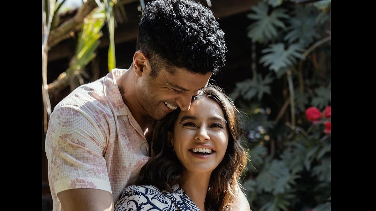 Farhan Akhtar with Shibani Dandekar