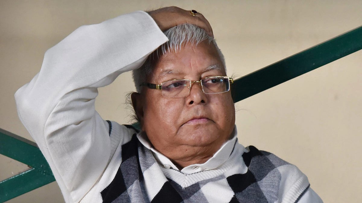RJD chief Lalu Prasad Yadav