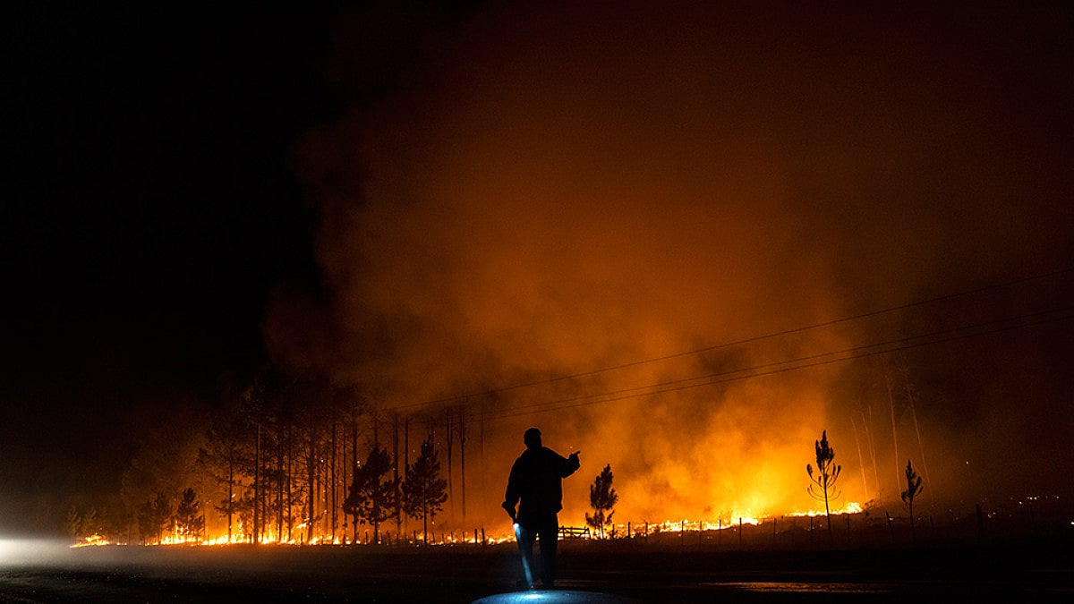 Argentina Wildfires 