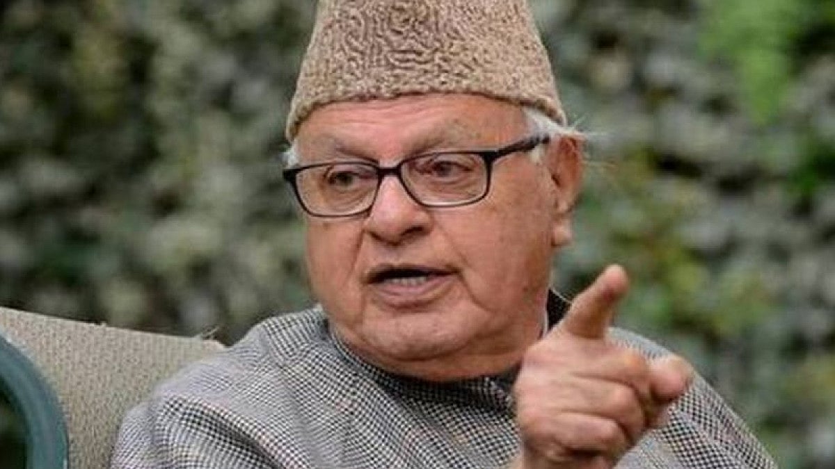 Farooq Abdullah Calls NC An 'Eyesore' For Those Opposing J&K's Spirit Of Inclusiveness