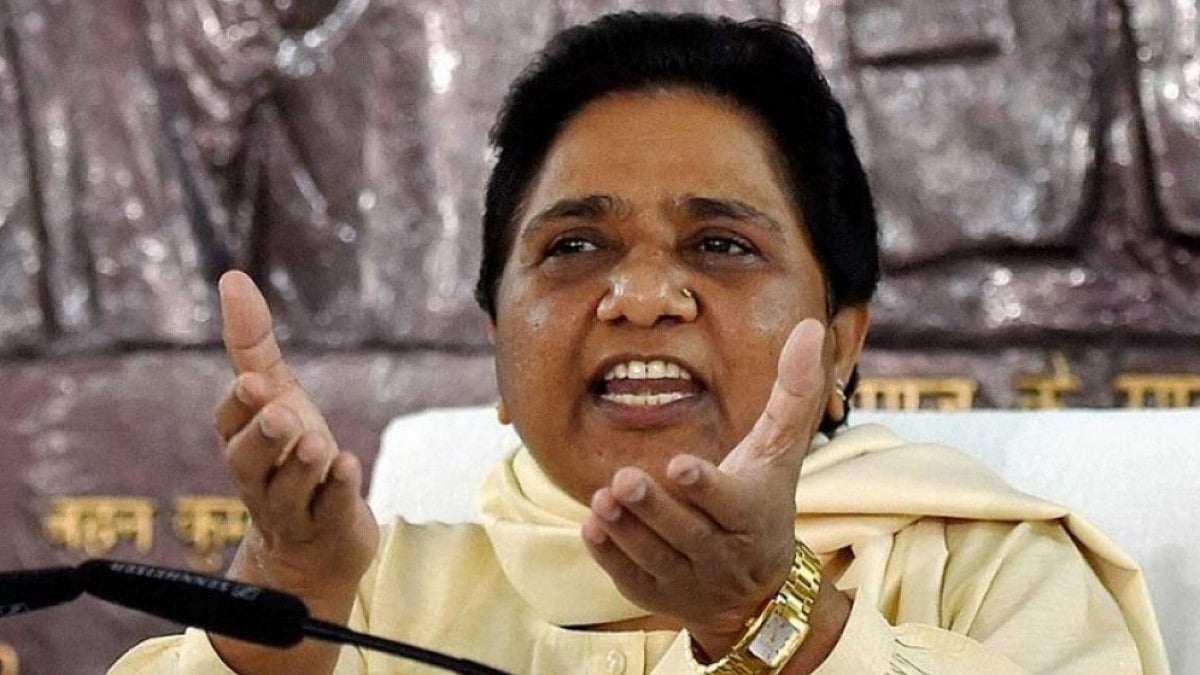 BSP chief Mayawati during her poll campaigning in Uttar Pradesh lashed out at opponents including BJ