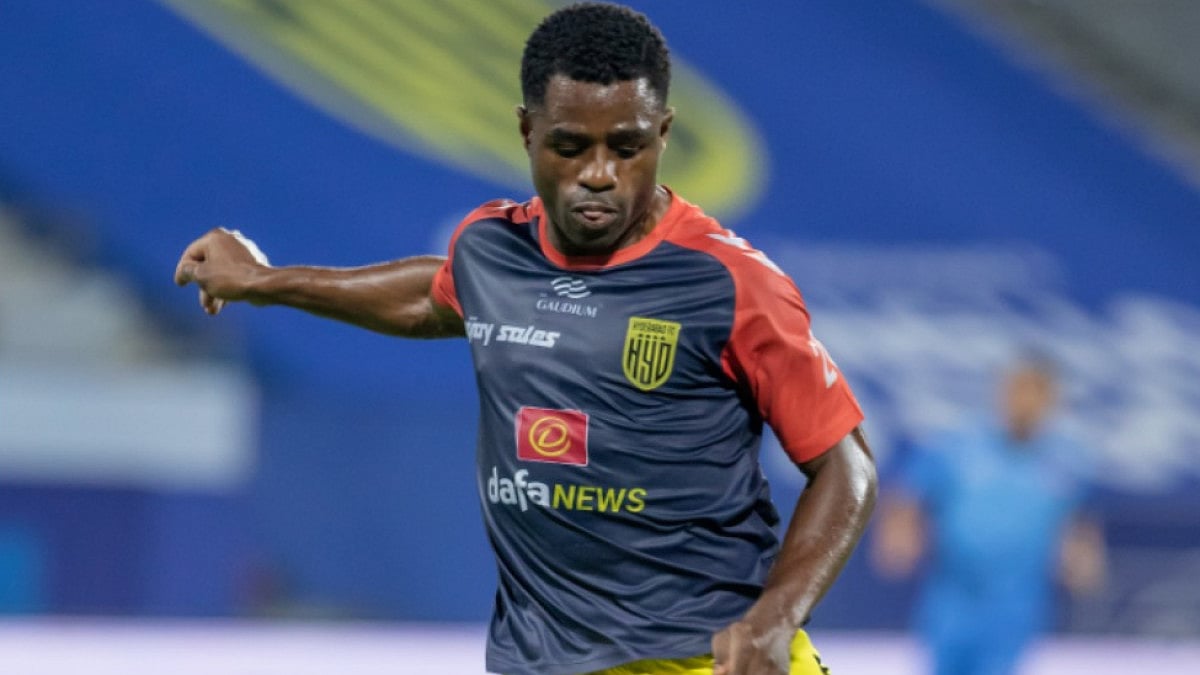 Hyderabad FC's Bartholomew Ogbeche will be the player to watch out for against Kerala Blasters.