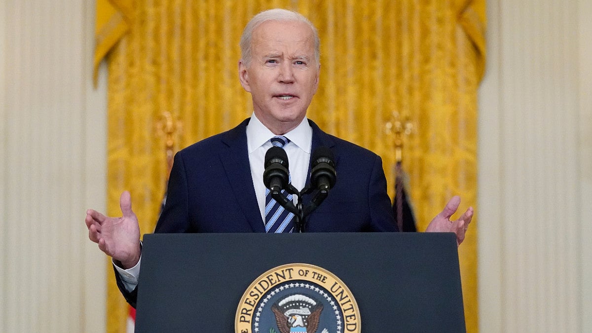 12,000 US Troops Along Russian Borders But Not Fighting WW-III in Ukraine: Joe Biden