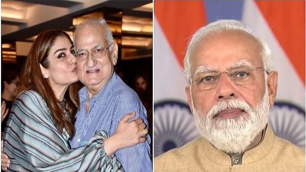 PM Narendra Modi Sends A Condolence Note To Raveena Tandon On Her Fathers Death