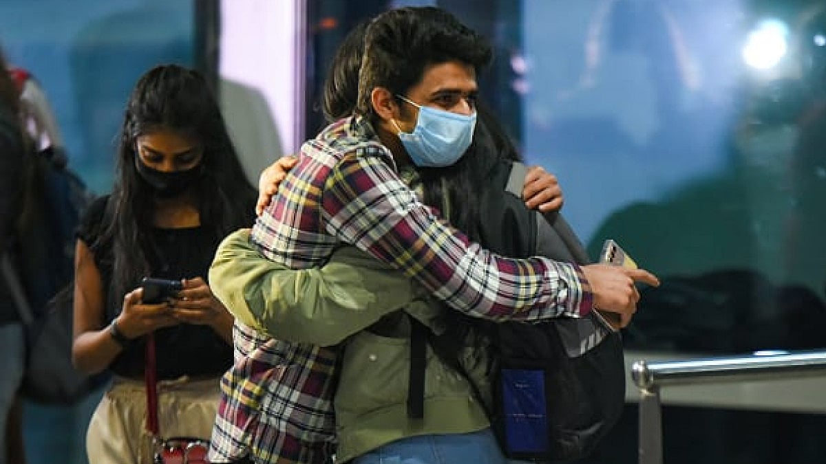 Emotions Run High At Delhi Airport As Parents Welcome Children From Ukraine; Others Await Rescue