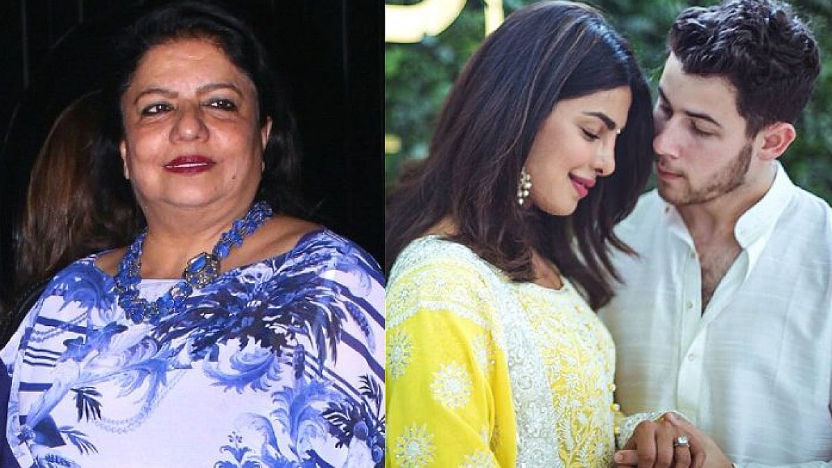 Madhu Chopra, Priyanka Chopra, Nick Jonas